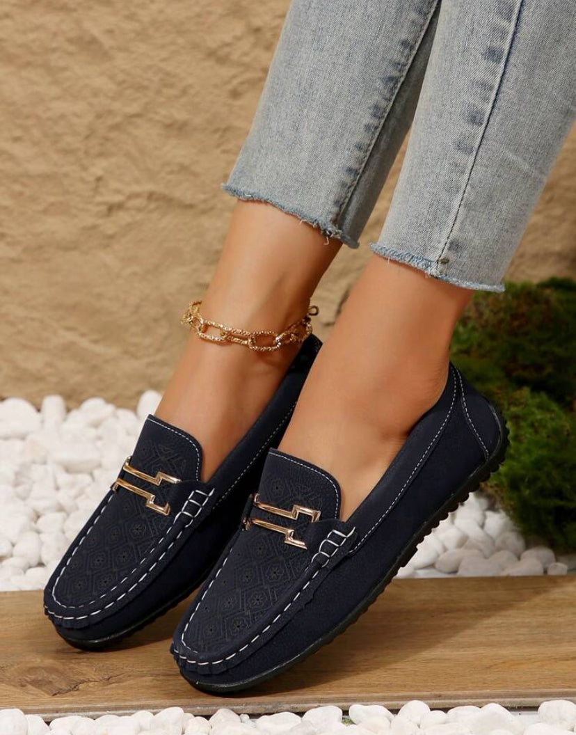 High-End Handmade Minimalist Unisex Penny Loafers For Women, Four Seasons Casual Shoes