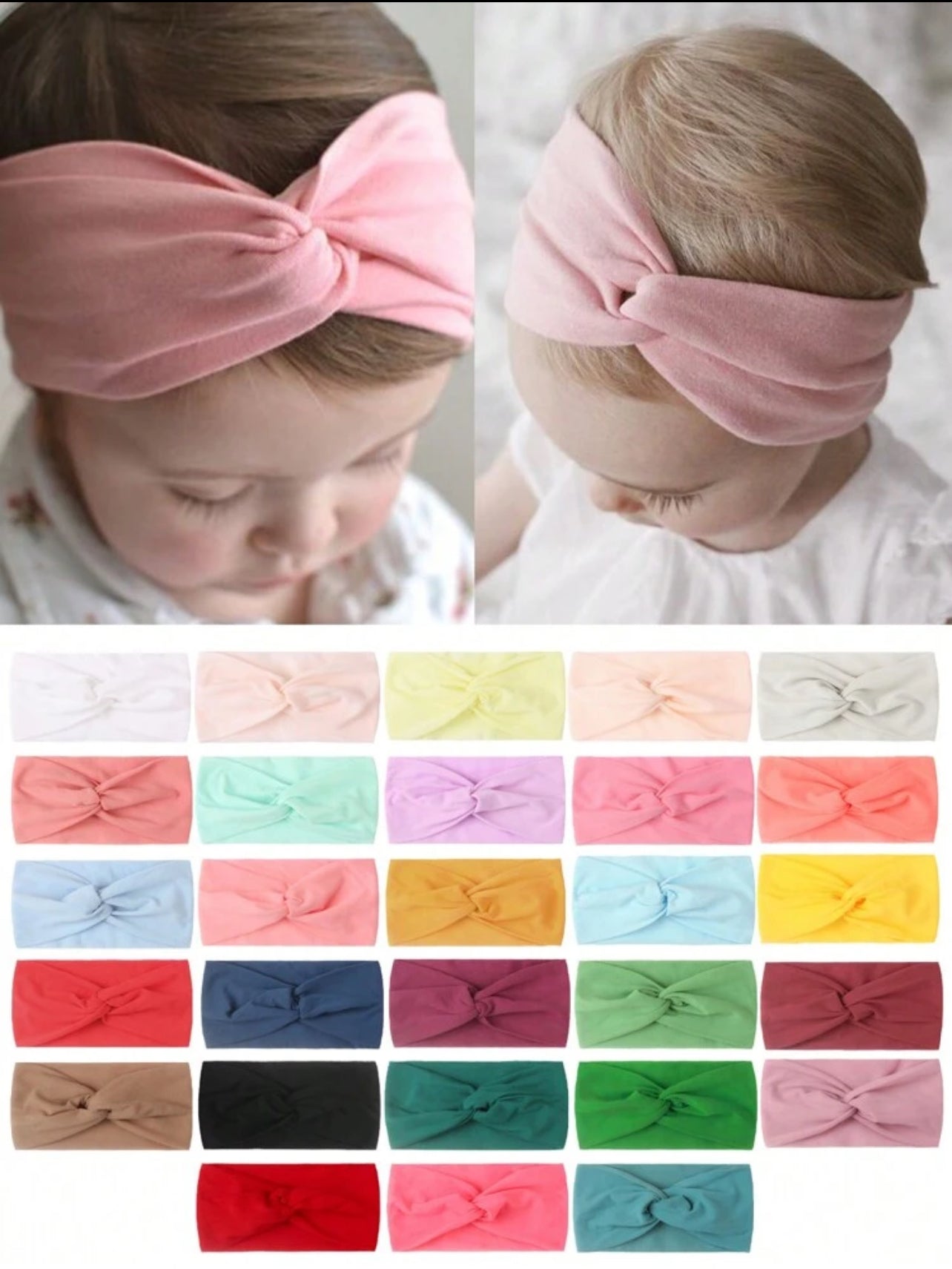 Hair band for baby without bow