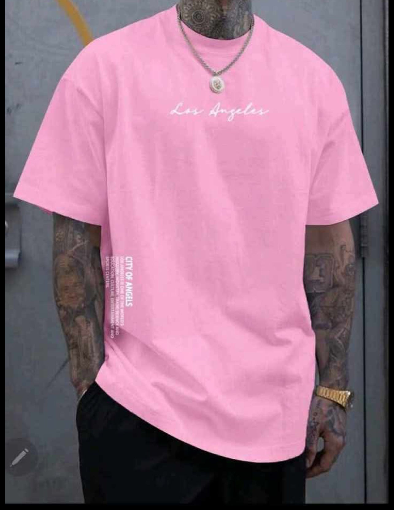 Pink shirt