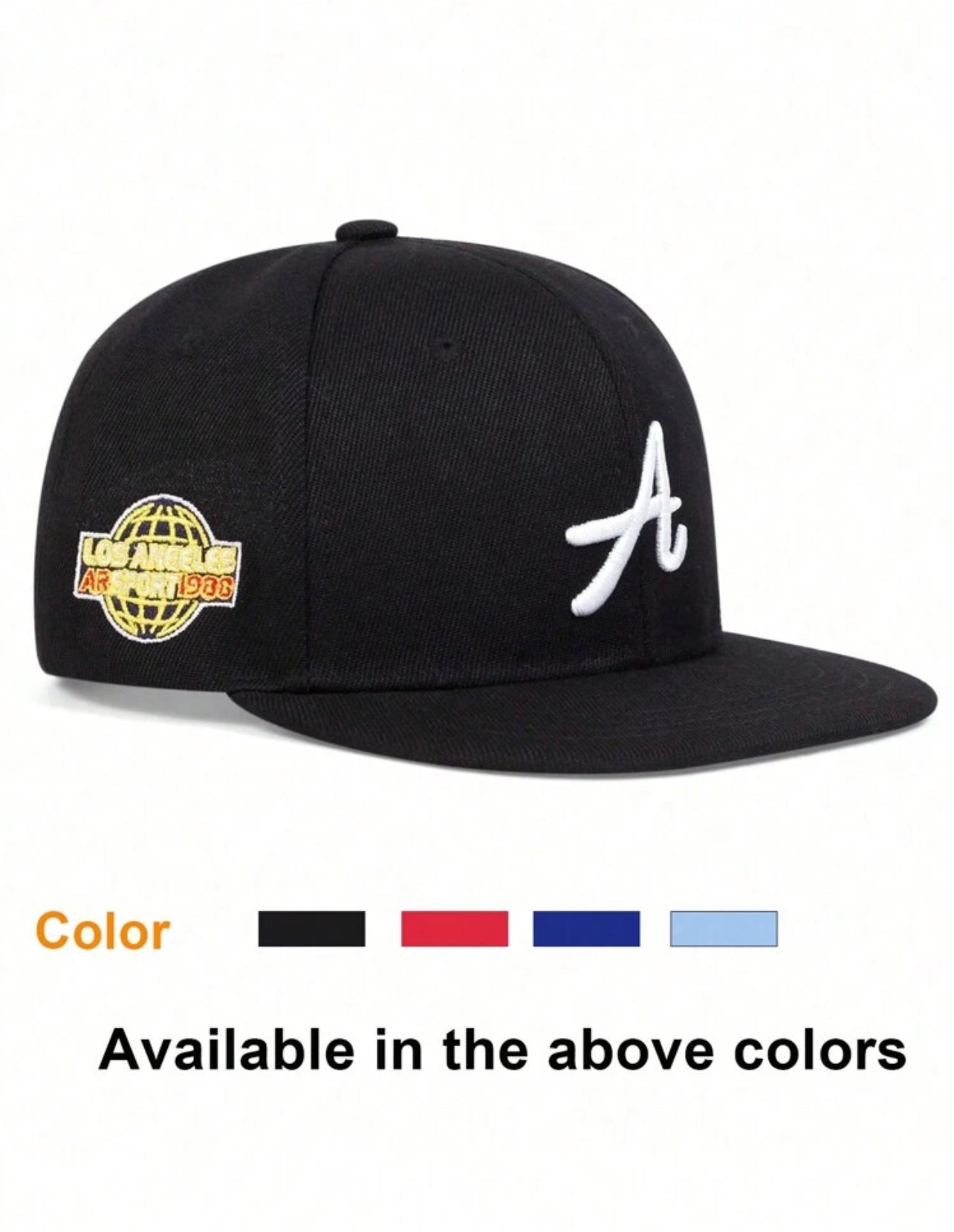 Black “A” hat