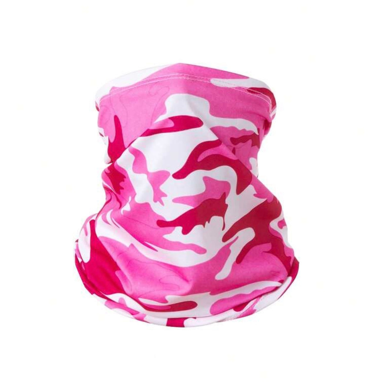 1pc Camouflage Pattern Full Face Mask, Versatile Cycling Mask, Fishing Mask, Multi-Functional Neck Gaiter, Outdoor Activity Magic Scarf, Suitable For Windproof, Dustproof And Sun Protection During Cycling