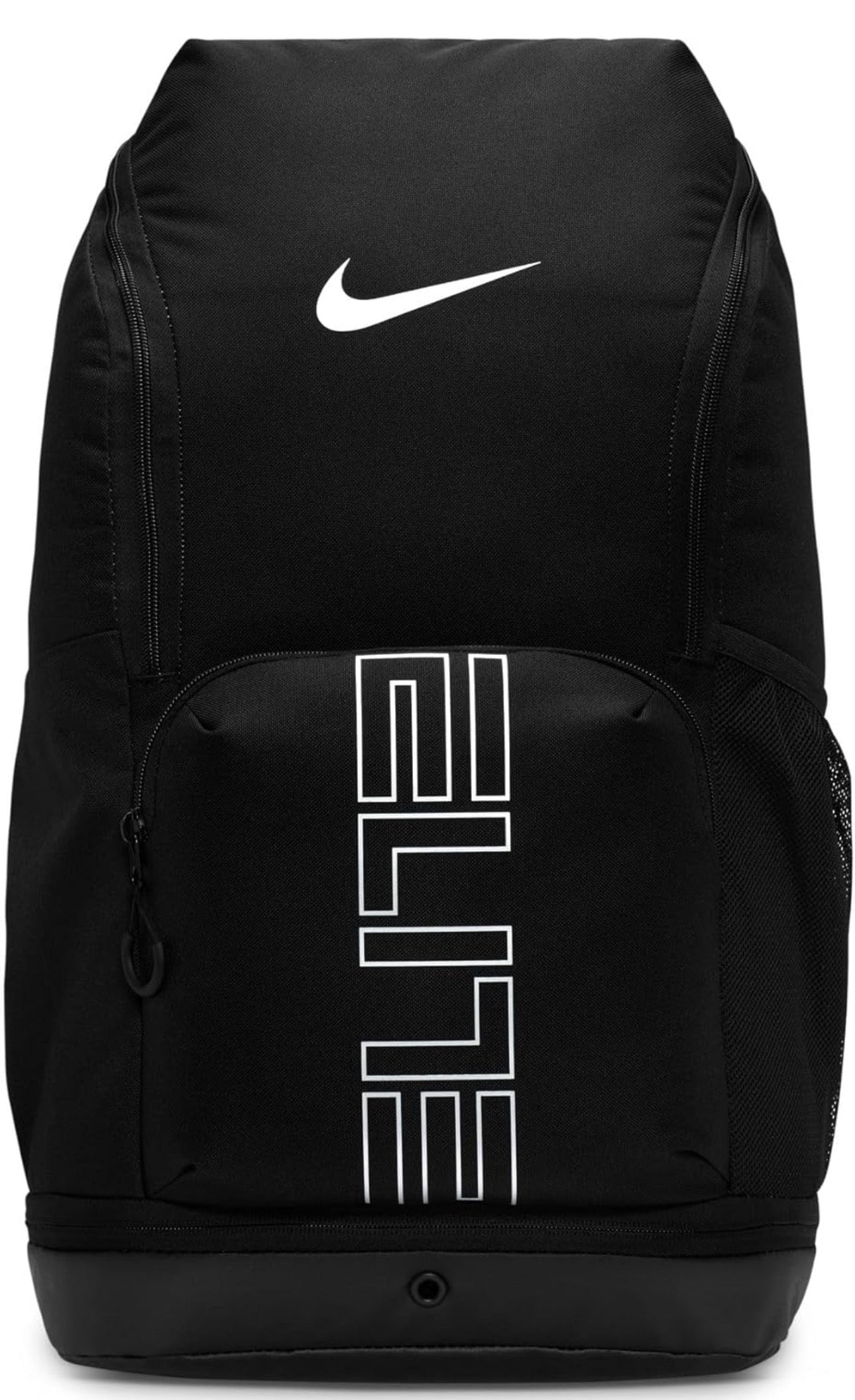 Nike, Unisex, Varsity Elite Backpack (32L), Black/Black/Metallic Silver, One Size
