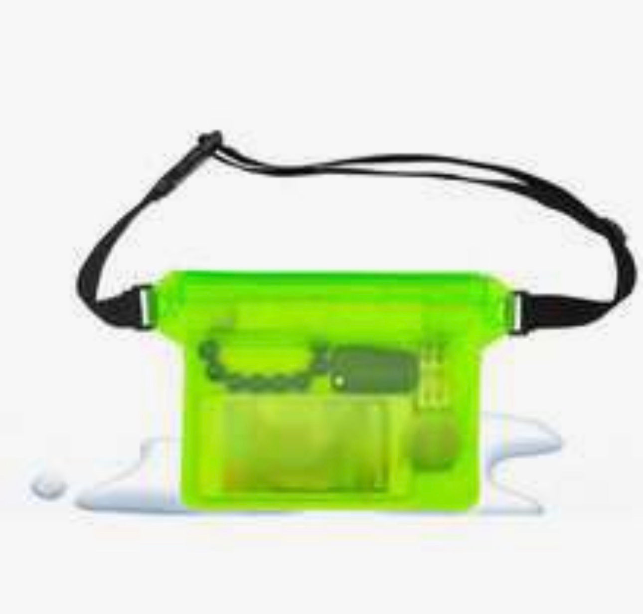 Unisex Waterproof Waist Bag Transparent Waist Bag Adjustable Shoulder Strap Transparent Phone Waterproof Pouch Suitable For Beach Swimming Boating Water Travel Vacation