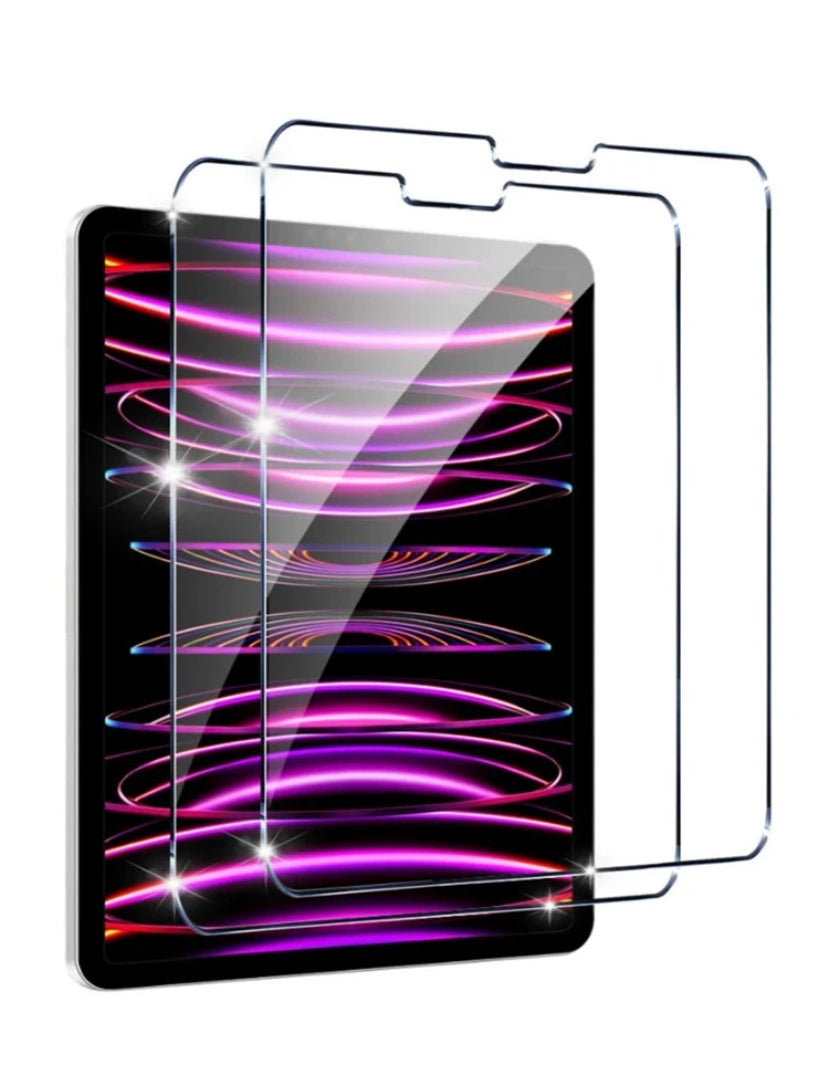 2pcs HD Tempered Glass Screen Protector Compatible With iPad 7th gen