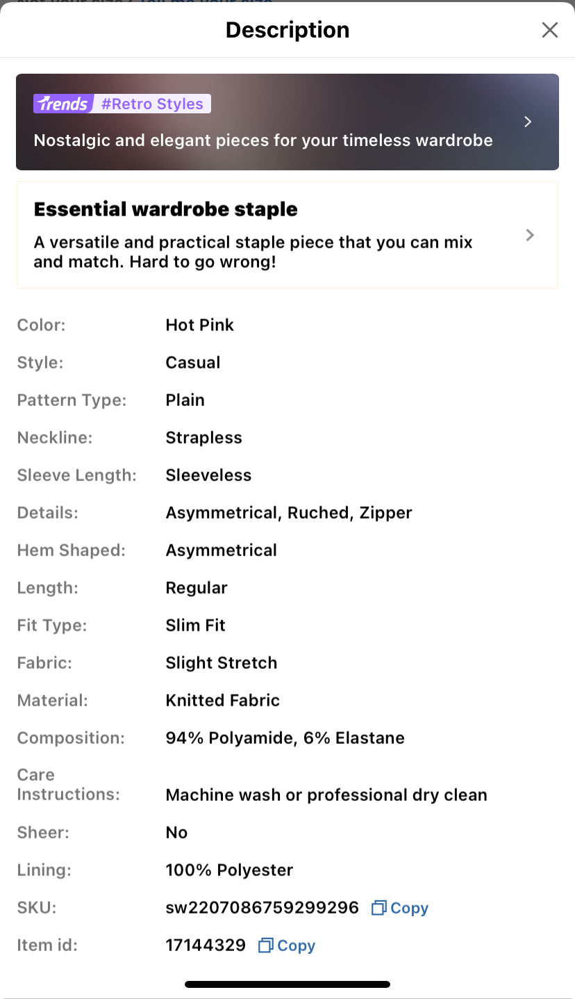 SHEIN MOD Ruched Bandana Hem Mesh Tube Pink Corset Top