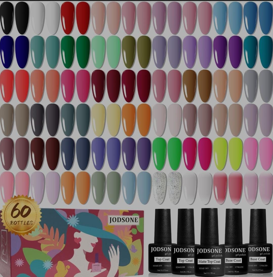 60 nail polish set