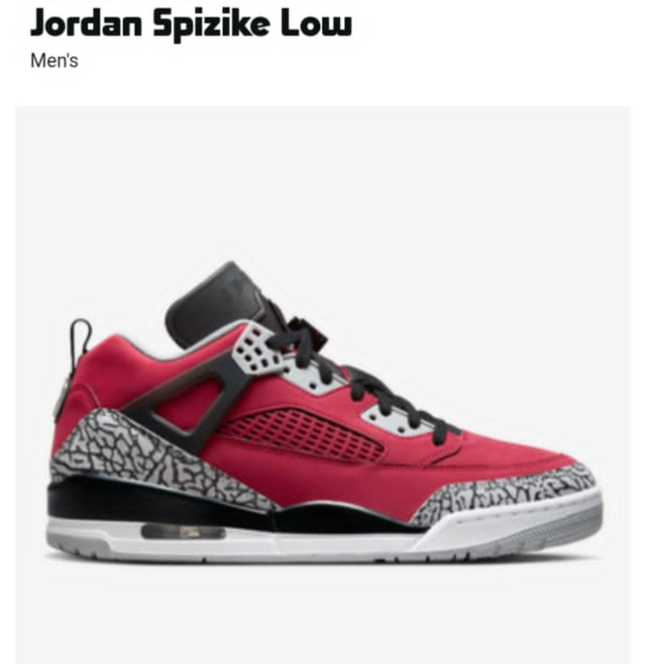 Jordan Spizike Low
