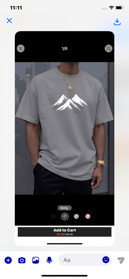 1 PcsSummer BestsellersManfinity Homme Men's Summer Casual Minimalist Mountain Print Short Sleeve T-ShirtsuppleComfort180g 100% Cotton