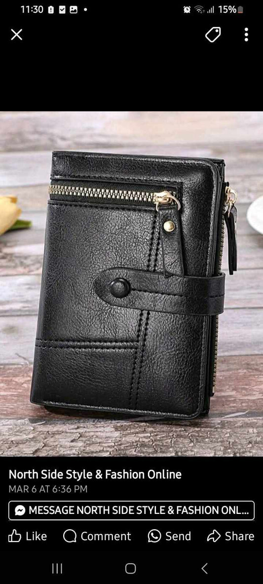 Textured With Zipper Black Portable Cash White-Collar Workers For Female College Work Business Commute Office For Anniversary For Couple For Birthday Gift On Valentine Day Gift Gift For Men Wallet Purse Wallet Small Wallet Men Wallet Leather