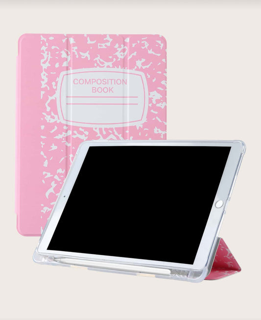 Painted Notebook Protective Case Compatible With IPad Mini 4/5 Mini6 Mini7 A8 A16 2025 Air 11 13 M2 M3 Pro 11 13 M4 2024 Air 4 5 10th 10.9 Pro 11 9th 8th 7th 10.2 Pro 12.9 4th 5th 6th, TPU Soft Shell (Pen Not Included)