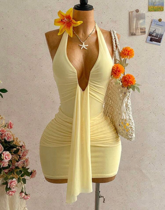 Yellow dress