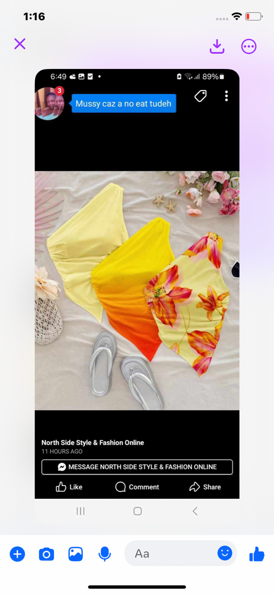 Soleia 3pcs Tropical Orange Floral Print Yellow Base Gradient Red Asymmetric Hem Sleeveless Blouse For Women, Suitable For Summer & Beachwear