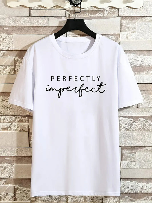 Men's 'Perfectly Imperfect' Casual T-Shirt: Look Stylish and Feel Comfortable!