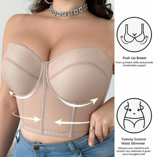 SHEIN Comfortable, Outer-Wear Supportive Padded Bras - Includes Steel-Rimmed And Wireless, Plus Size Bra Options