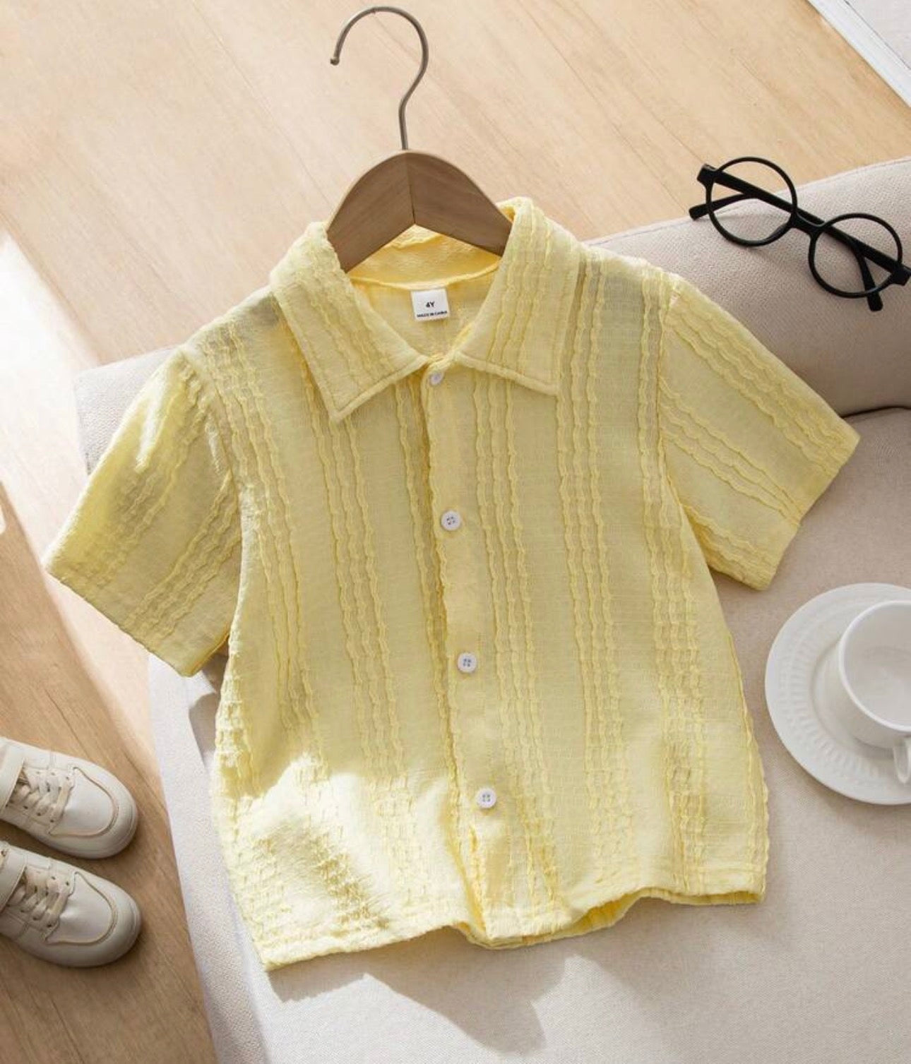 Yellow shirt