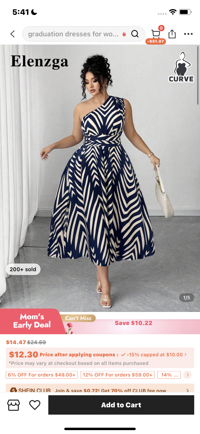 Elenzga Plus Size Women's Elegant Blue & White Floral Print Maxi Dress, Stylish Shoulder Strap Long Dress Suitable For Back To School, Graduation, Valentine's Day, Music Festival, Mother's Day, Halloween, Thanksgiving, Easter, National Day, Prom, Date Par