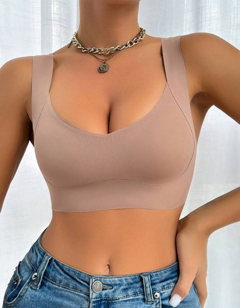 Comfortable Detachable Padded Bra, Lift & Push-Up, Invisible Adhesive Underwear, Can Be Worn Outside Sexy Top