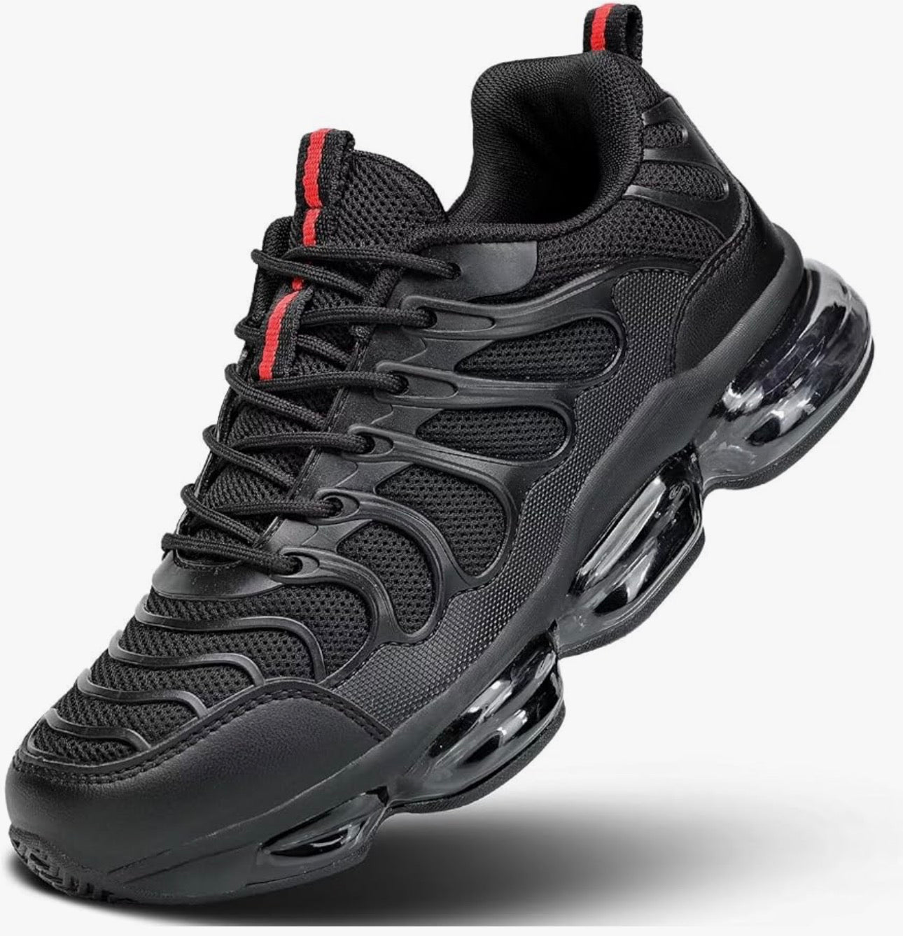 Srenket Mens Running Shoes Air Cushion Walking Tennis Sneakers Fashion Casual Non Slip Breathable Trail Sport Gym
