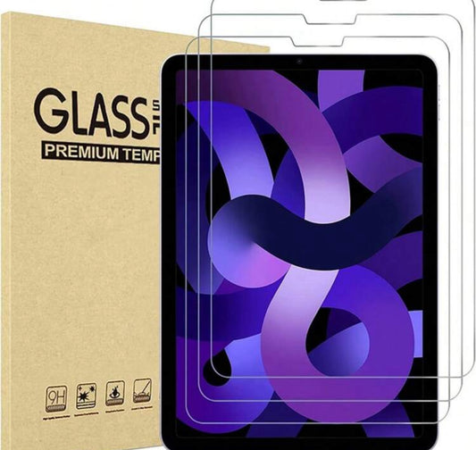 3 Pcs HD Tempered Glass Screen Protector Compatible With IPad Air 11 Inch 2024 /IPad Pro 11‑Inch 2020-2021/IPad 10th Gen (10.9-Inch)2022/IPad Air 13 Inch 2024/IPad 6th Gen (9.7-Inch)/IPad 7th Gen (10.2-Inch)/Mini 4/5/6 Gift For Birthday, Family, Friends P