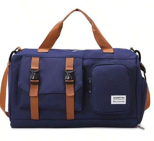Large Capacity Travel Tote Bag, Portable Sports And Fitness Storage Bag, Travel Weekend Bag And Overnight Bag