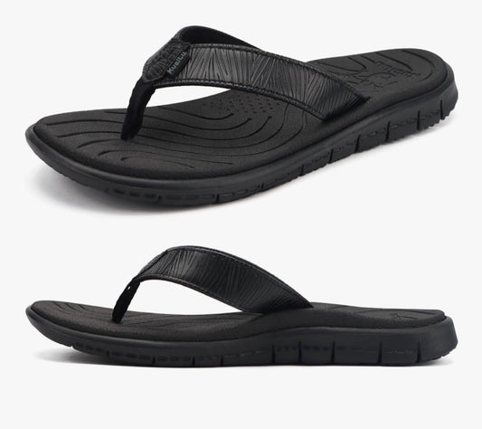 KuaiLu Comfortable Flip Flops for Women with Arch Support Summer Beach Walking Thong Sandals Slip On Indoor Outdoor