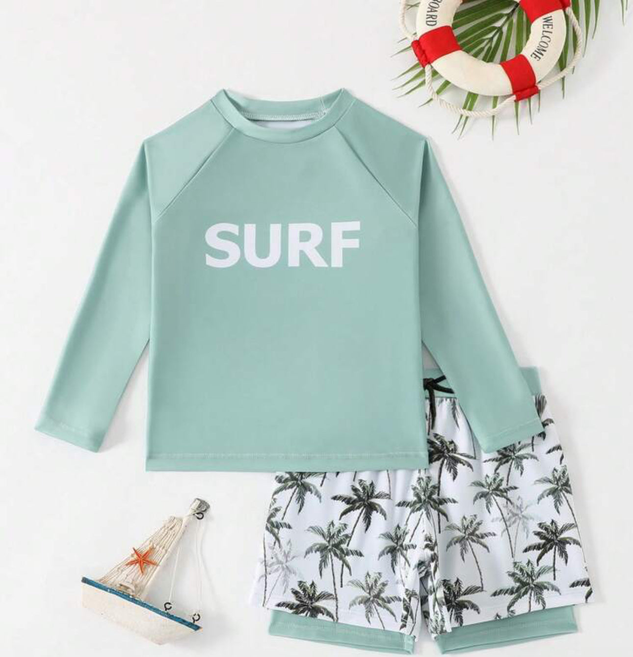 Blue swim