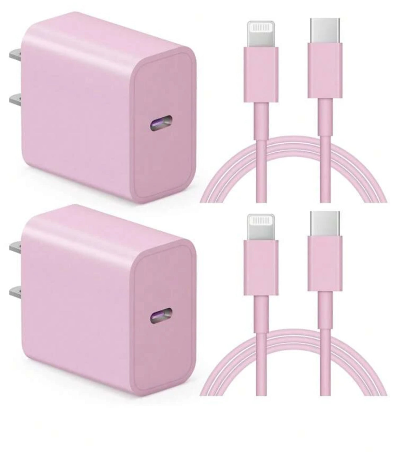 Charger wire pink
