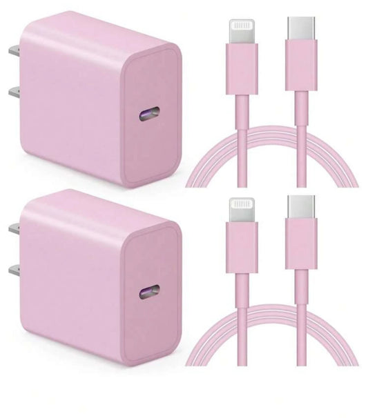 Charger wire pink