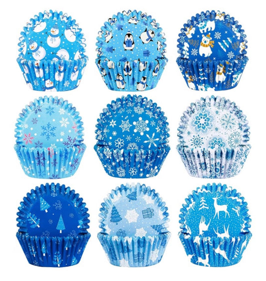 450 cupcakes cups 9 different designs