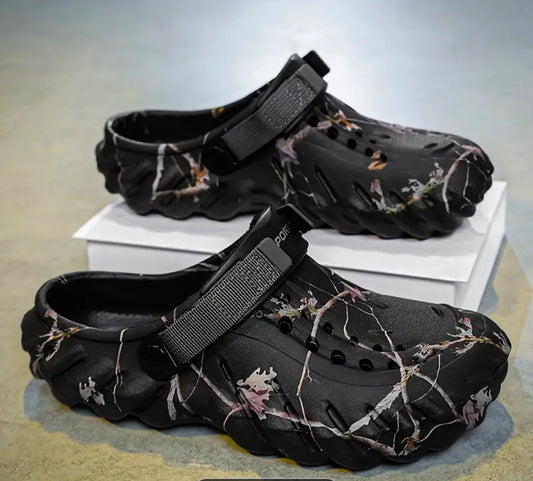 Black Crocs