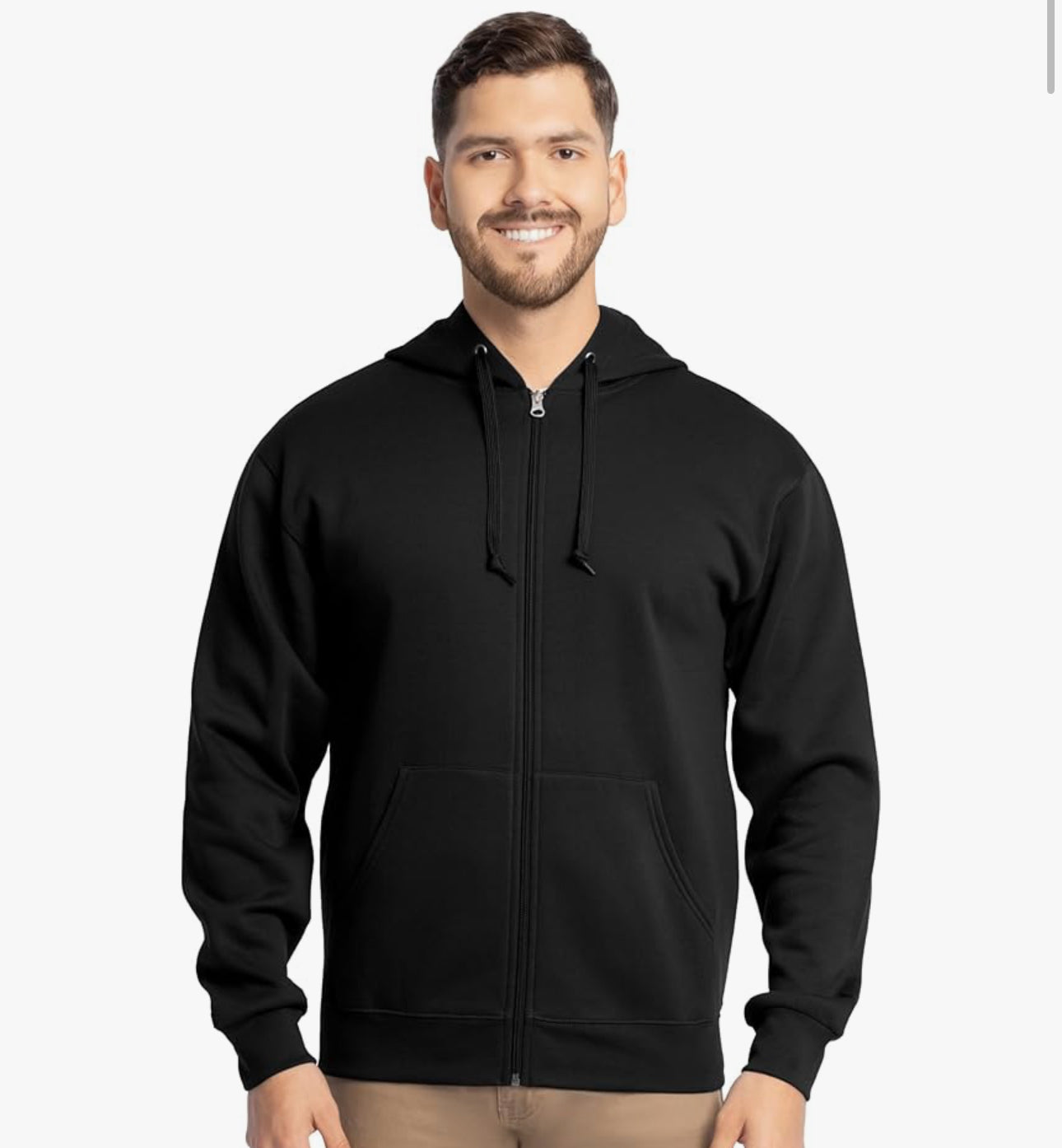Fruit of the Loom Eversoft Fleece Hoodies, Pullover & Full Zip, Moisture Wicking & Breathable, Sizes S-4X