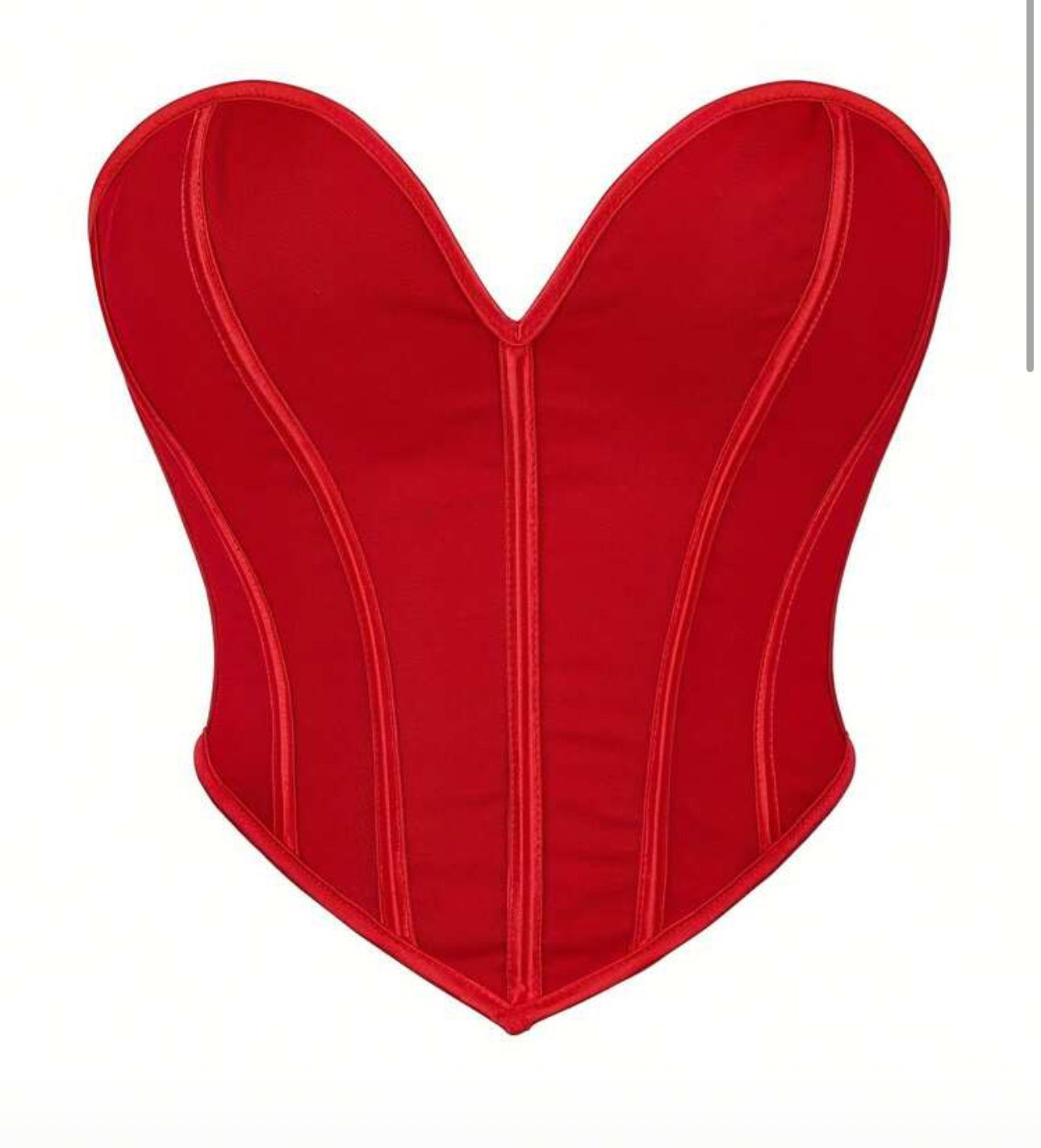 Red corset
