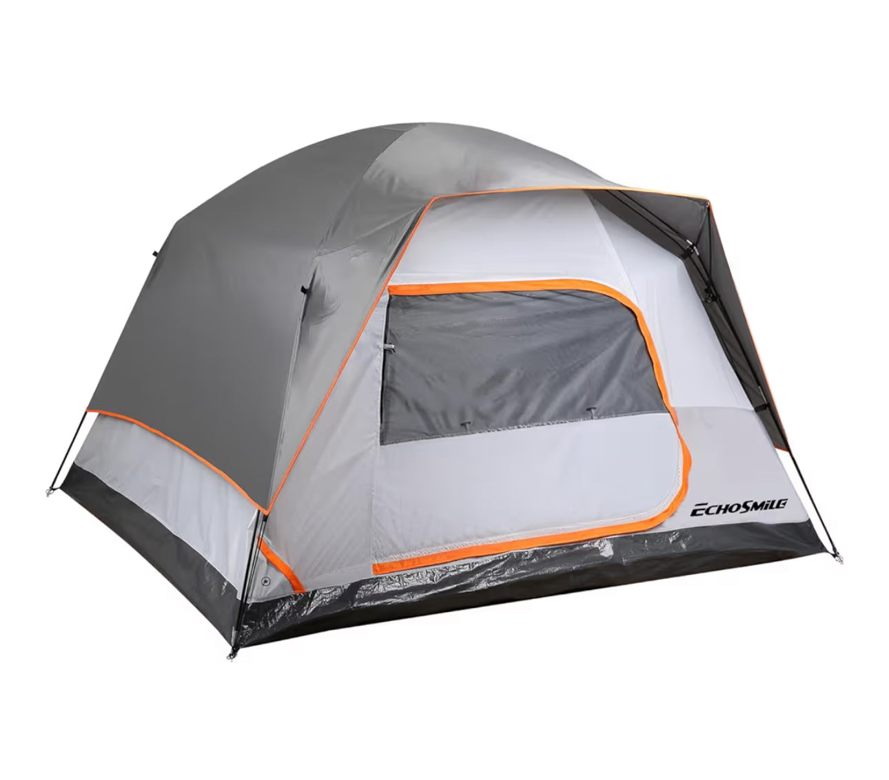 EchoSmile 2/4 Person Camping Tent, Lightweight Dome Family Tent with Rainfly, Easy Setup, Waterproof & Windproof Outdoor Shelter for Group Hiking, Backpacking, 3-Season Use