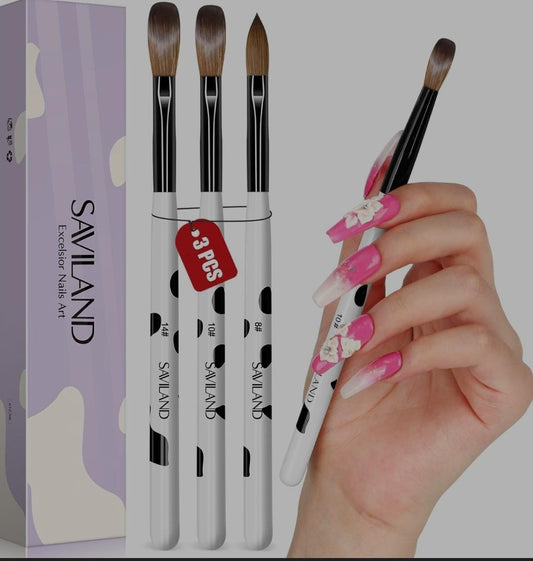Nails brush set of 3