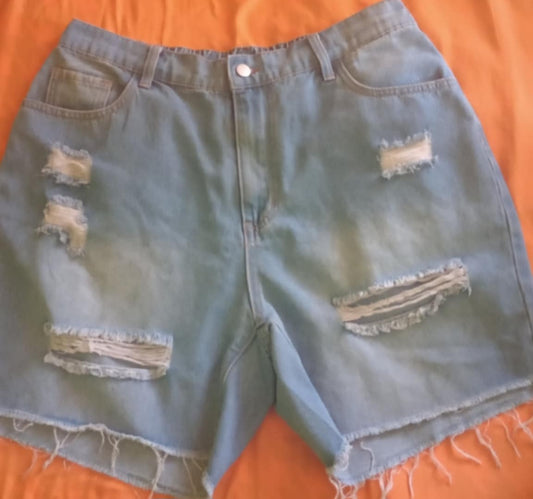 Plus size Demin short