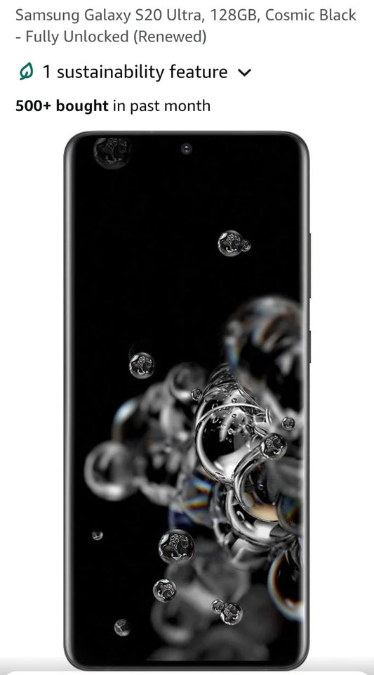 Samsung Galaxy S20 Ultra 128GB