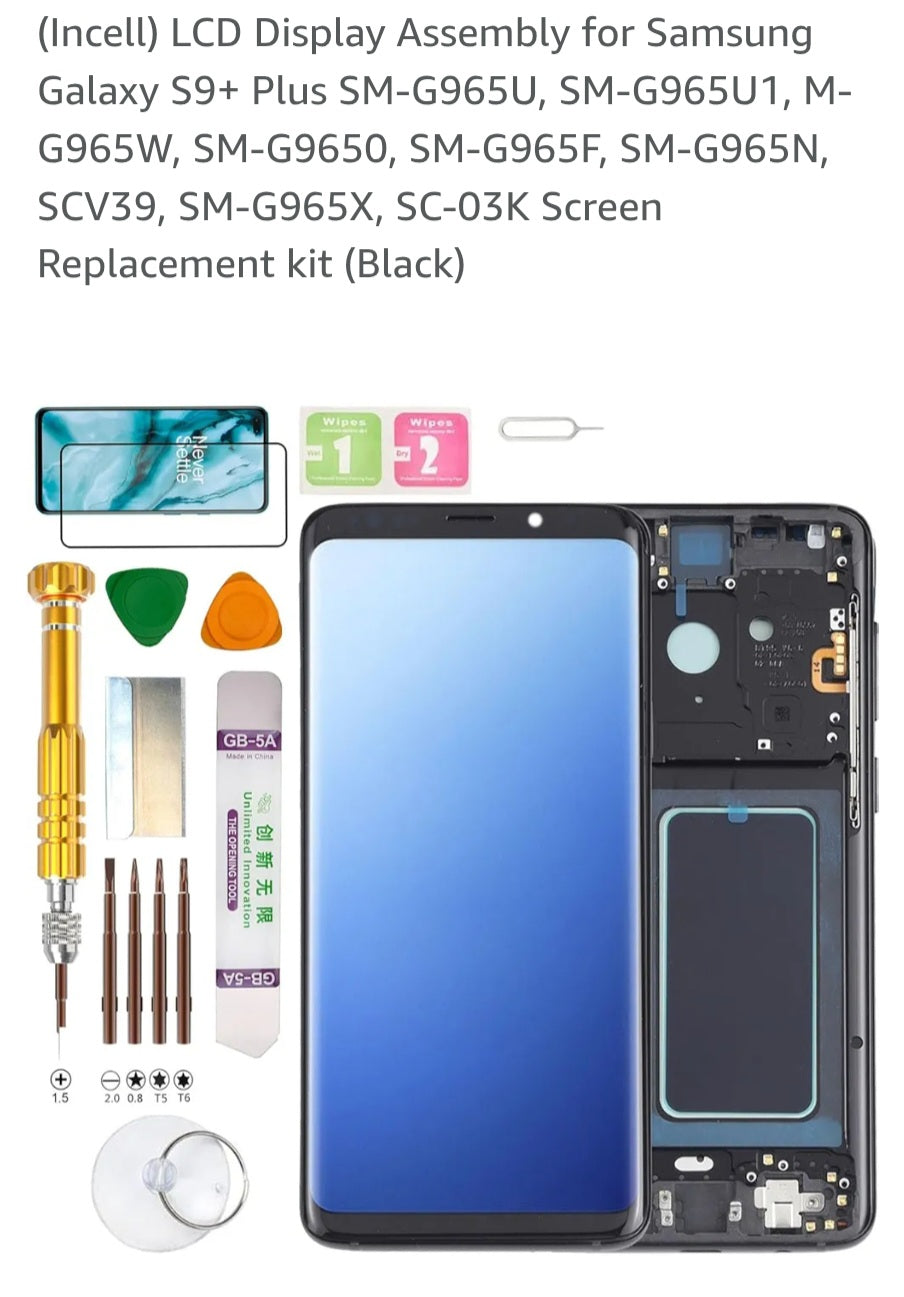 Replacement screen S9+