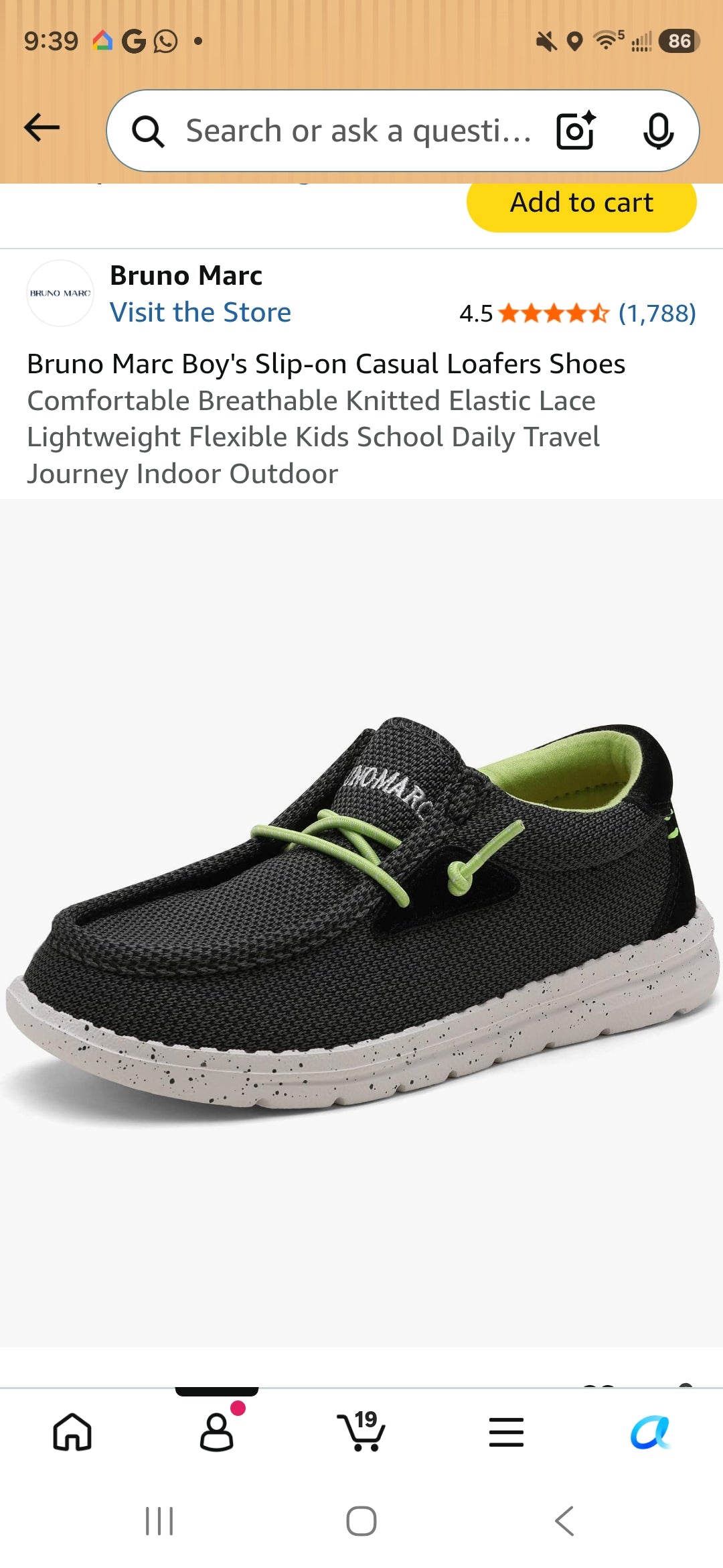 Black shoes